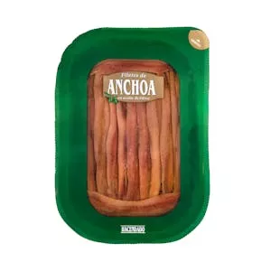 Filetes de anchoa en aceite de oliva Hacendado Mercadona