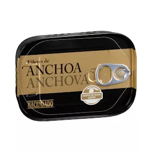 Filetes de anchoa en aceite de oliva Hacendado Mercadona