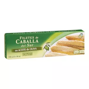 Filetes de caballa del sur en aceite de oliva Hacendado Mercadona