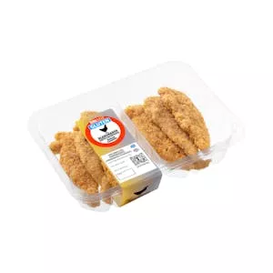 Filetes solomillos de pollo marinados empanados sin gluten Mercadona