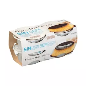 Flan de huevo sin azúcares añadidos Hacendado Mercadona