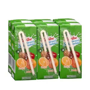 Fruta + leche caribe Hacendado sin azúcares añadidos Mercadona