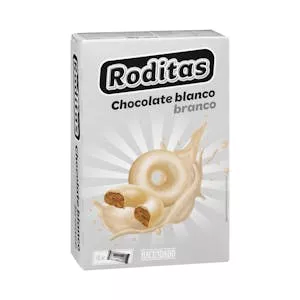 Galletas Roditas bañadas con chocolate blanco Hacendado Mercadona