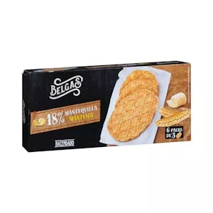 Galletas de mantequilla Hacendado Belgas Mercadona