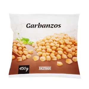 Garbanzo Hacendado ultracongelado Mercadona