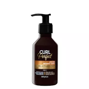 Gel activador de rizos cabello Curl Perfect Deliplus fix 3 Mercadona