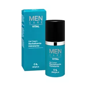 Gel crema facial revitalizante e hidratante Deliplus Men Care Vital Mercadona