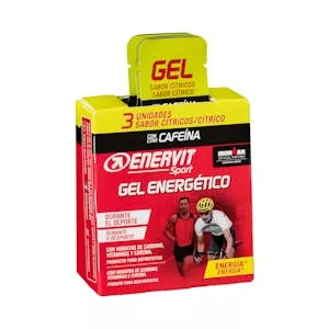 Gel energético con cafeína Enervit Sport sabor cítricos Mercadona