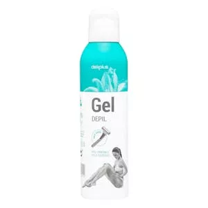 Gel para depilar con cuchilla Deliplus piel sensible Mercadona