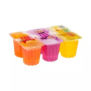 Gelatina sabores mango, maracuyá y piña Hacendado Mercadona