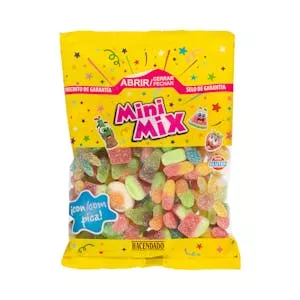 Golosinas Mini Mix con pica Hacendado Mercadona