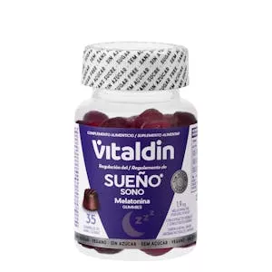Gominolas Regulación del sueño Melatonina Gummies Vitaldin Mercadona