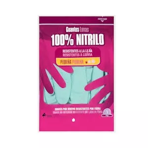 Guantes 100% nitrilo Bosque Verde talla pequeña Mercadona
