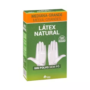 Guantes de látex Bosque Verde talla mediana-grande Mercadona