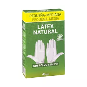 Guantes de látex Bosque Verde talla pequeña-mediana Mercadona