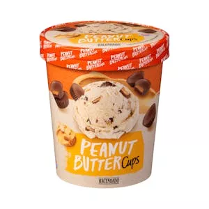 Helado Peanut Butter Cups Hacendado de crema de cacahuete Mercadona