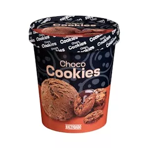 Helado chocolate y cookies Hacendado Mercadona