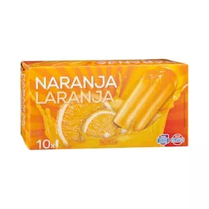 Helado de naranja Hacendado Mercadona