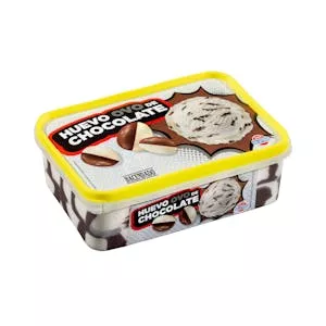 Helado sabor huevo de chocolate Hacendado Mercadona
