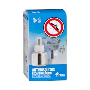 Insecticida antimosquitos eléctrico recambio líquido Mercadona