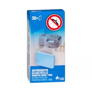 Insecticida antimosquitos eléctrico recambio pastillas Mercadona
