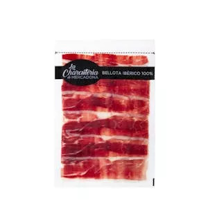 Jamón bellota ibérico 100% cortado a tapas Mercadona