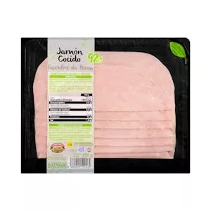 Jamón cocido Hacendado lonchas Mercadona