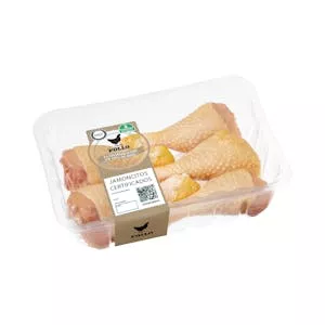 Jamoncitos de pollo certificado alimentado con un 50% de maíz Mercadona