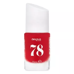 Laca de uñas alto brillo Deliplus 78 rojo Mercadona