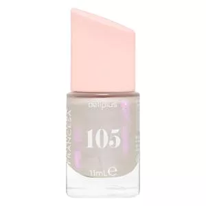 Laca de uñas manicura francesa efecto glaseado Deliplus 105 Mercadona