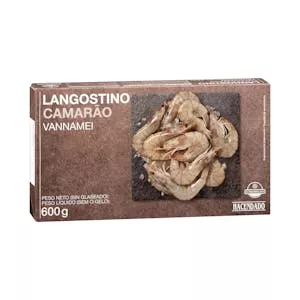 Langostino crudo Hacendado ultracongelado Mercadona