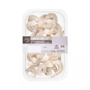 Langostino crudo y pelado Hacendado ultracongelado Mercadona