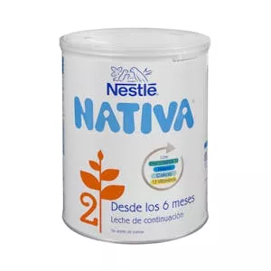 Leche de continuación en polvo 2 Nativa Nestlé Mercadona