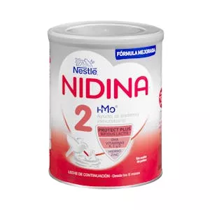 Leche de continuación en polvo 2 Nidina Nestlé Mercadona