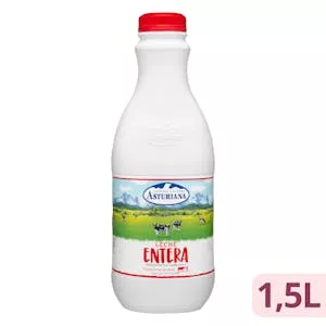 Leche entera Asturiana Mercadona