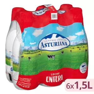 Leche entera Asturiana Mercadona