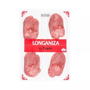 Longaniza de payés extra Hacendado lonchas Mercadona