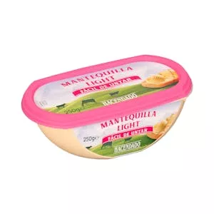 Mantequilla light Hacendado Mercadona