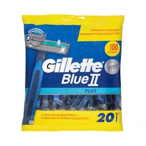 Maquinillas de afeitar desechables Gillette Blue Plus 2 hojas Mercadona
