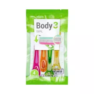 Maquinillas depilación Deliplus Body 3 hojas Mercadona