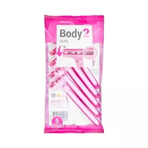 Maquinillas depilación desechables Deliplus Body 2 hojas Mercadona
