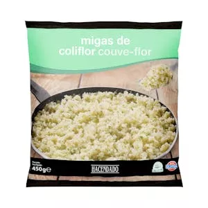 Migas de coliflor Hacendado ultracongeladas Mercadona