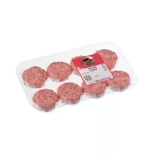 Mini burgers de vacuno y cerdo Mercadona