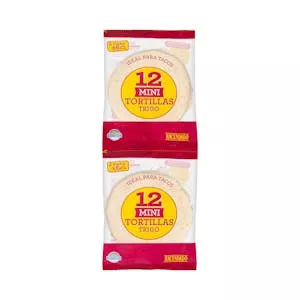 Mini tortillas de trigo Hacendado Mercadona