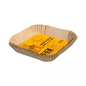 Molde de papel de pulpa de madera y silicona Bosque Verde para Freidora de aire 20 cm Mercadona