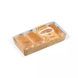 Napolitanas con relleno sabor crema Hacendado Mercadona