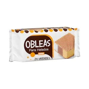 Obleas para helado Hacendado Mercadona
