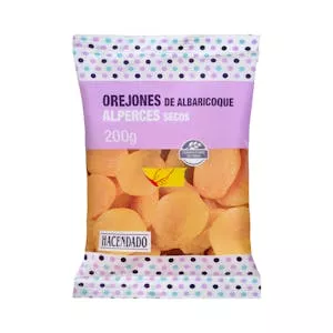 Orejones albaricoque Hacendado Mercadona