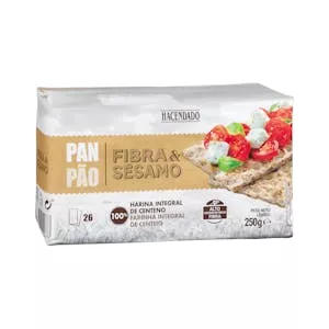 Pan de fibra y sésamo Hacendado Mercadona