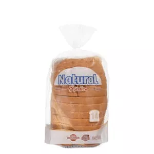 Pan de molde blanco natural rústico Hacendado Mercadona